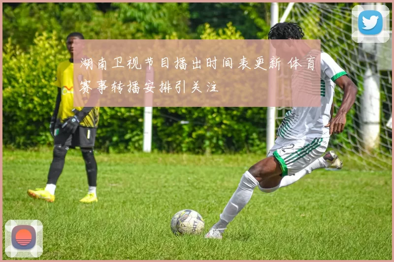 湖南卫视节目播出时间表更新 体育赛事转播安排引关注